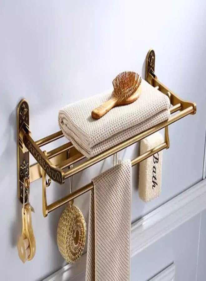 آي ستار حامل مناشف قابل للطي من الفولاذ المقاوم للصدأ بتصميم عتيق من iSTAR Rajwadi Look، مناسب للحمام/حامل مناشف/علاقة/قضيب مناشف، من إكسسوارات الحمام - Image 3